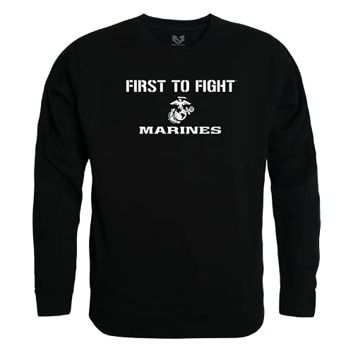 Graphic Crewneck, First 1, Black, M