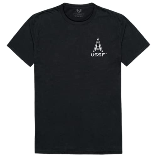 Relaxed G. Tee, US Space Force5, Black, XL