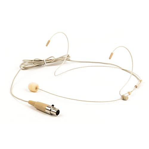 Casafoyer UHF Headset Mic super light beige color | (2 Units)