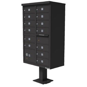 1570 13 Door Cluster Box Unit (CBU)  , Bronze