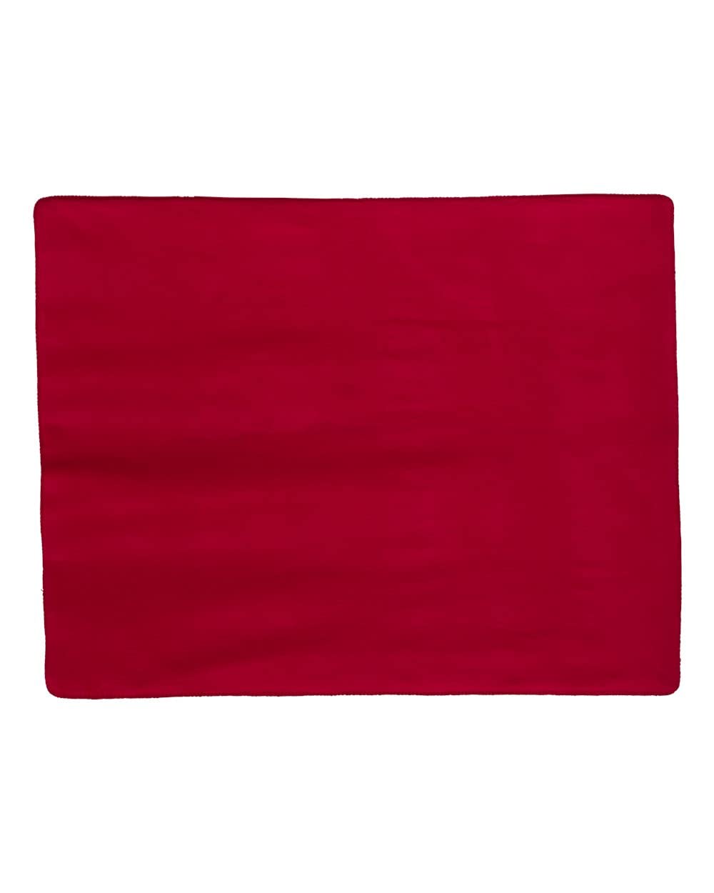 Alpine Fleece Value Blanket - Red, One Size