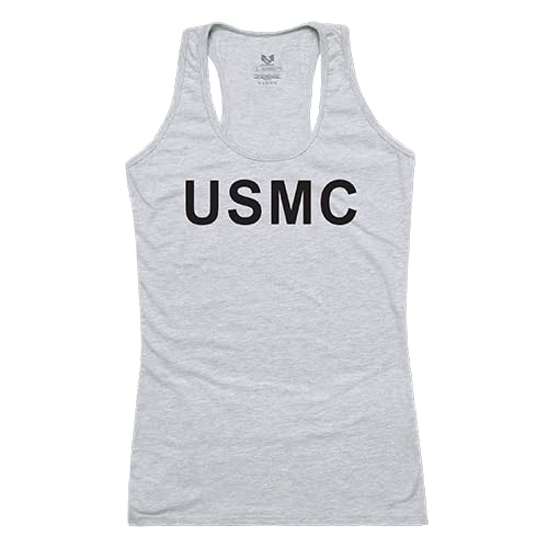 Graphic Tank, USMC, H.Grey, XL