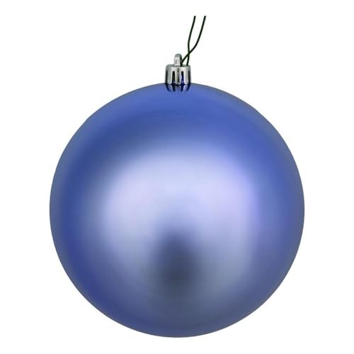 Casafoyer  4” Periwinkle Shiny Ball UV Drill 6/Bag - N591029DSV - (Pack Of 2)