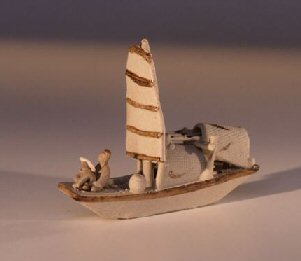 Man on Sanpan Boat