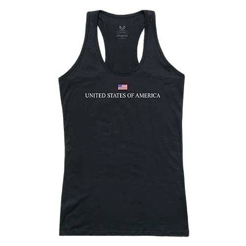 Graphic Tank, USA, Black, 2X