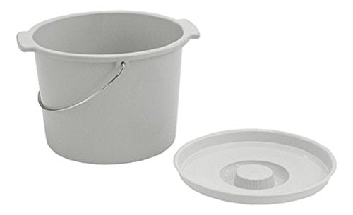 COMMODE PAIL LARGE CAPACITY LUMEX