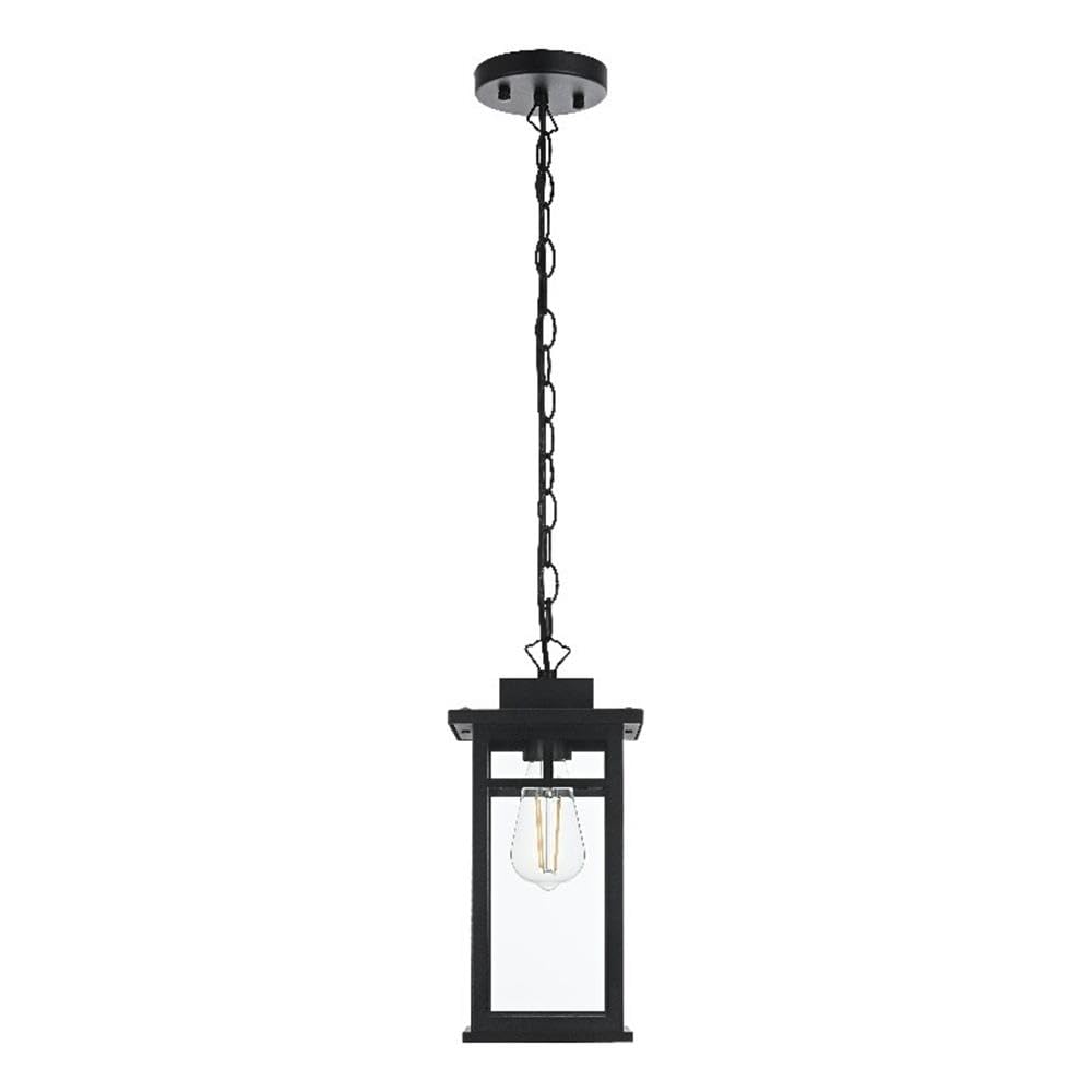 Mercer 6.5 Inch Outdoor Pendant in Black