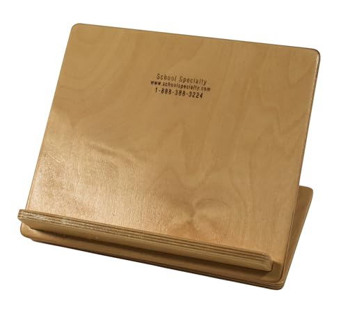 Casafoyer Abilitations Book Buddy Wooden Slant Board, 9 x 12 in | (2 Units)