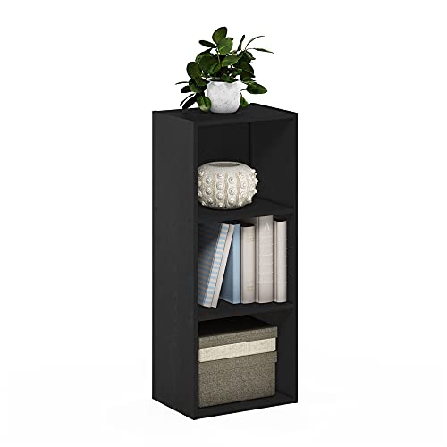 Casafoyer Furinno Luder 3-Tier Open Shelf Bookcase, Blackwood | (2 Units)