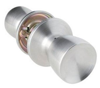 Home Plus Satin Chrome Steel Passage Lockset Ansi Grade 3 1-3/4 In.