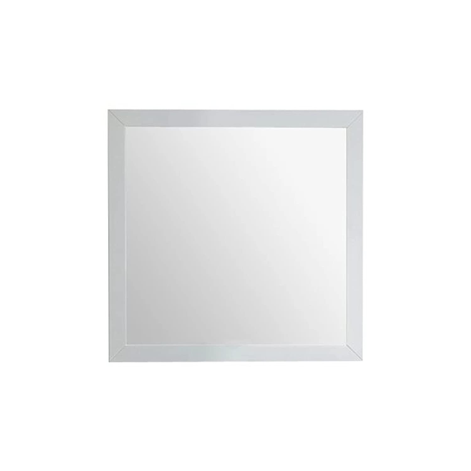Fully Framed 30 Soft White Mirror