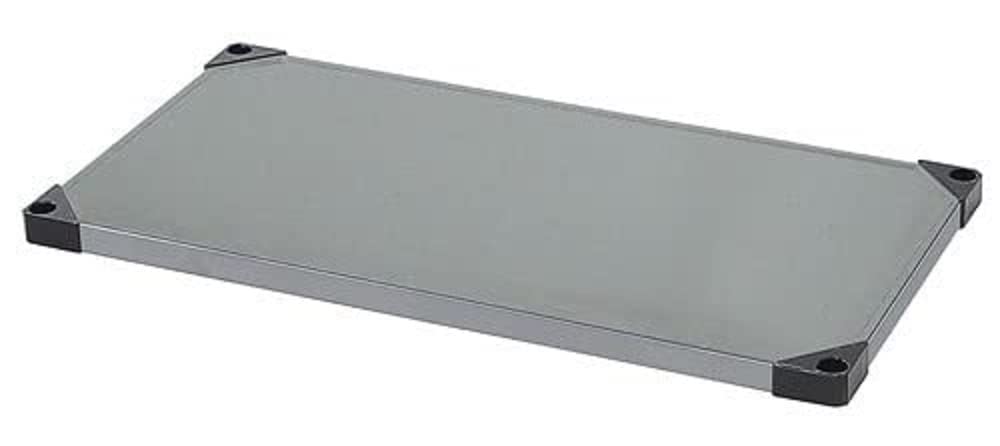 Solid Shelf Stainless 24 X 72