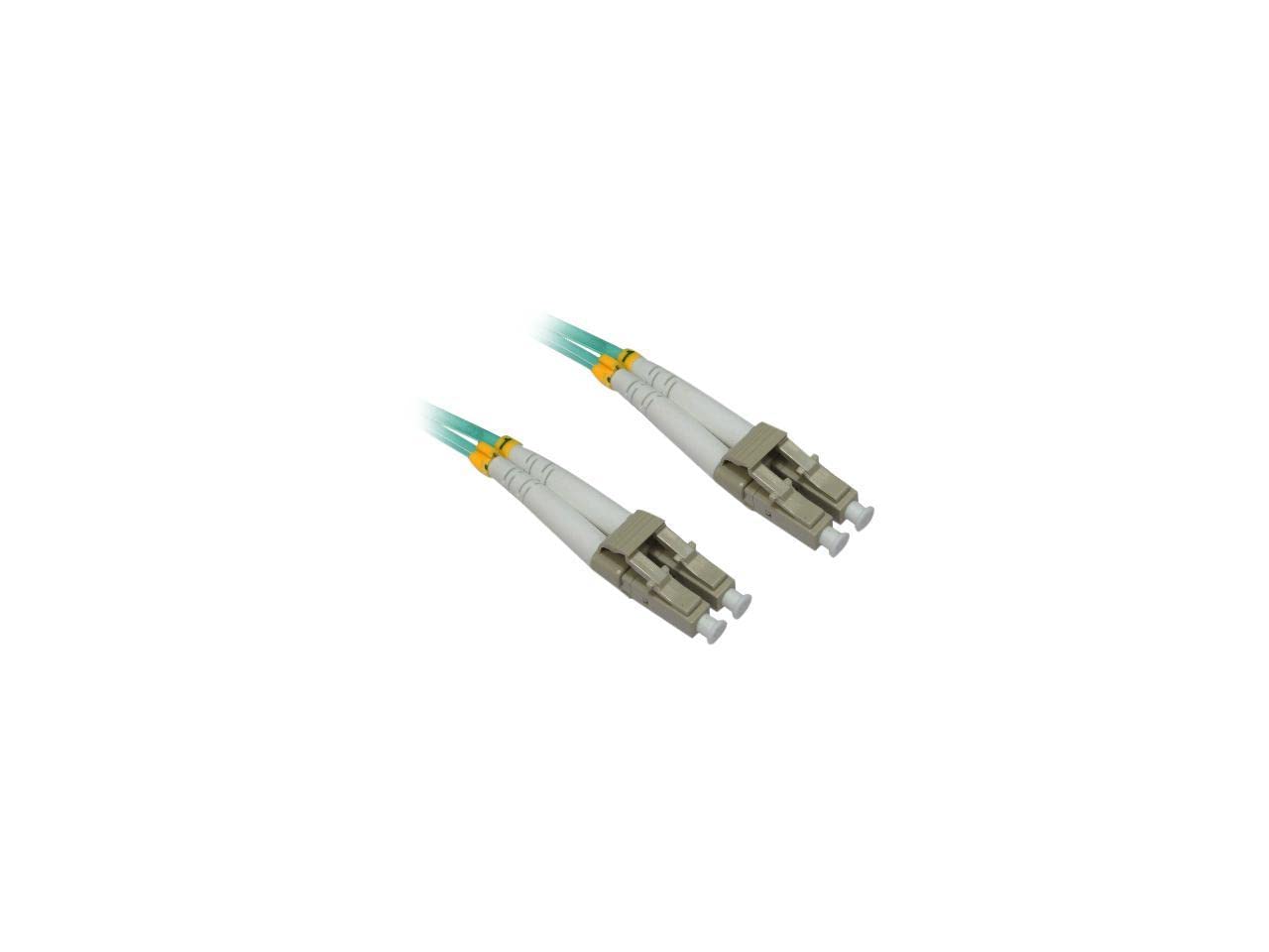 2M DUPLEX LC/LC M/M 50/125 AQUA 10G
