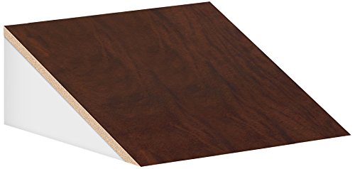 Sloping Hood - for Open Access Designer Locker and Designer Gear Locker - 18 Inches Deep - Mahogany