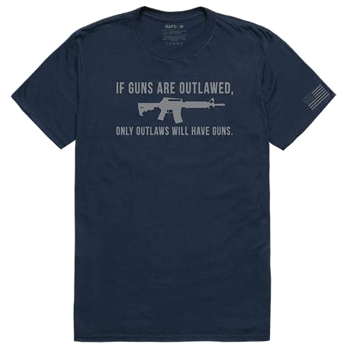 Tactical Graphic T, Outlawed, Navy, XL