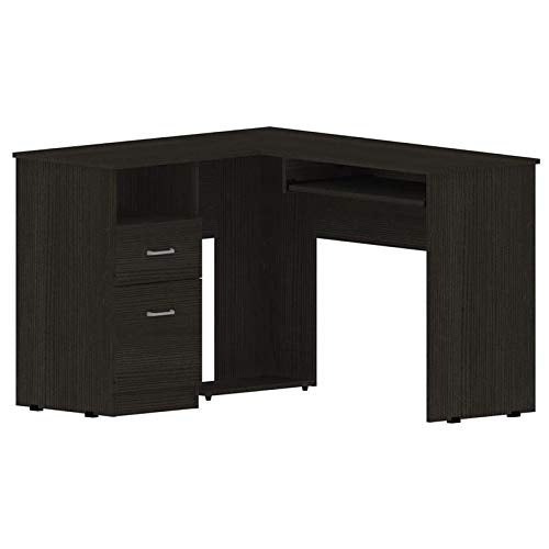 Tuhome Mix L-Shaped Desk Black
