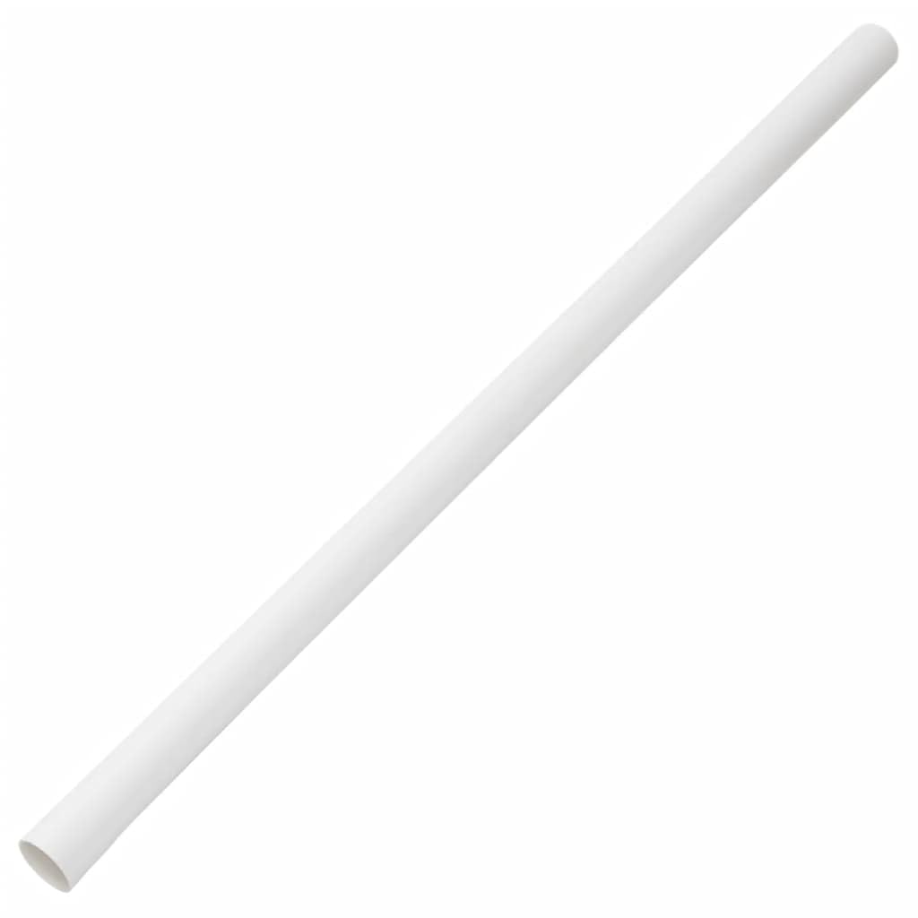 Vidaxl Cable Trunking Management System - Cord Hider Raceway Wire Cover - Office/Home Organizer, Pvc, White, Cuttable, Paintable, 10X 3.3Ft Sections