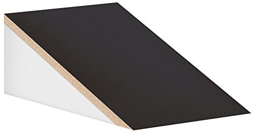 Sloping Hood - for 12 Inches Wide - 18 Inch Deep Designer Wood Locker - 1 Wide - Black
