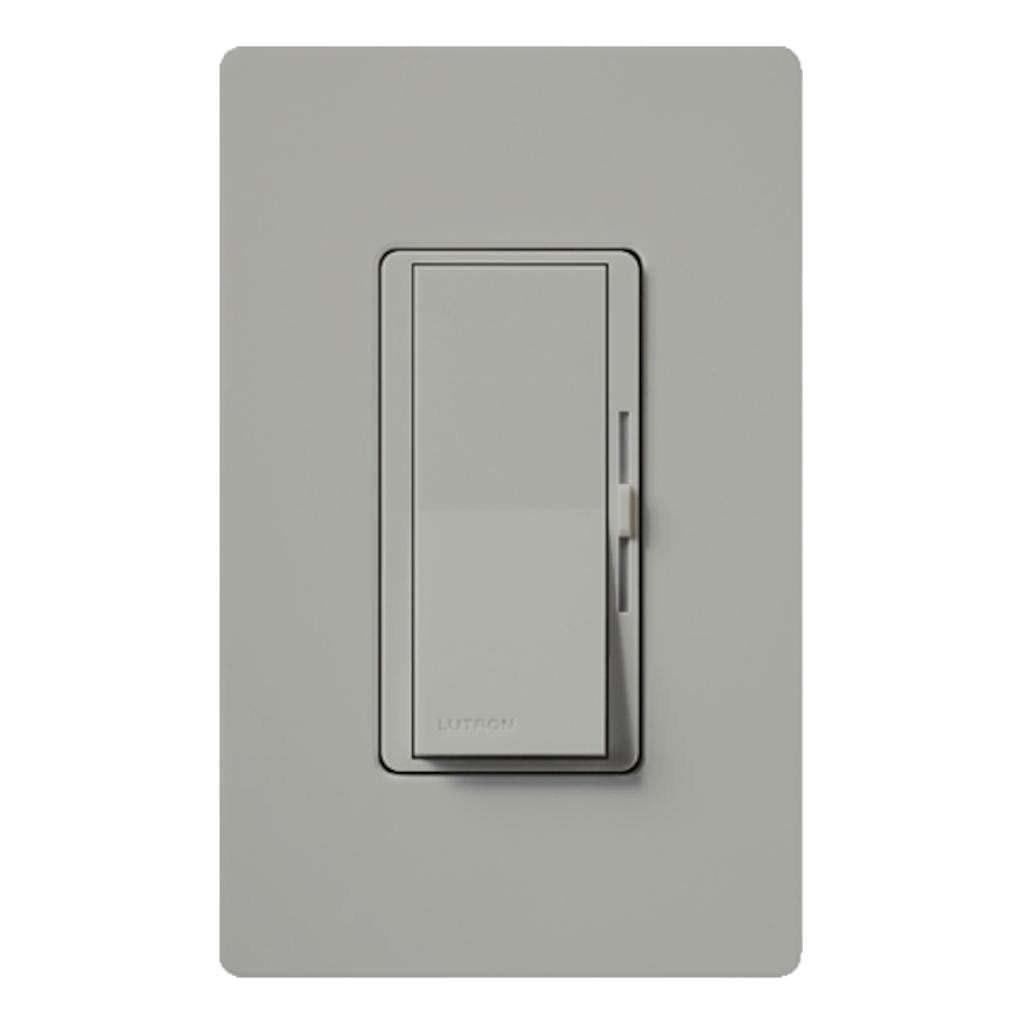 Lutron Diva Gray 150 W 3-Way Dimmer Switch 1 pk, (Pack of 1)