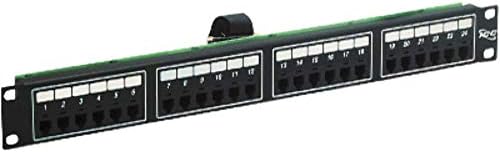 Patchpanel 24Pt Telco 6P2C 1Rms H