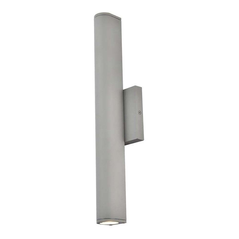 Living District Indoor Modern Home Decorative Raine Integrated Led Wall Sconce - Silver