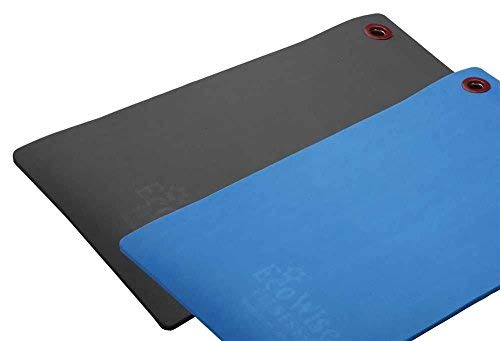 Elite Workout Mat w/eyelets, 1/2 x 20" x 48" - Black"