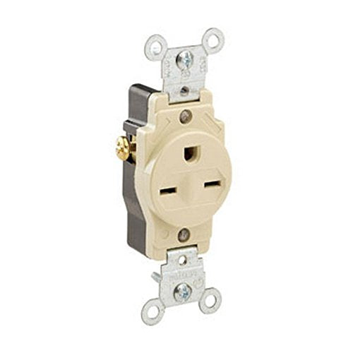 Leviton S01-5029-0Is Straight Blade Single Receptacle