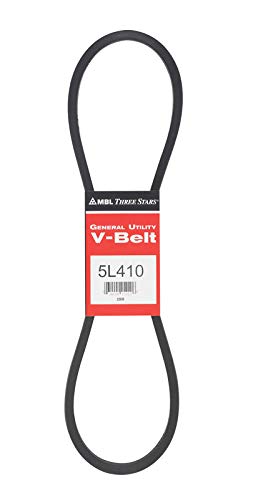 Mbl 5L410 (3410) Fractional Horsepower V-Belt, 5L Section, 2132 Width, 38 Height, 41 Length, Rubber