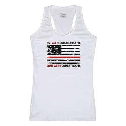 WomenGraphicTank, Not All w/TRL, White, L