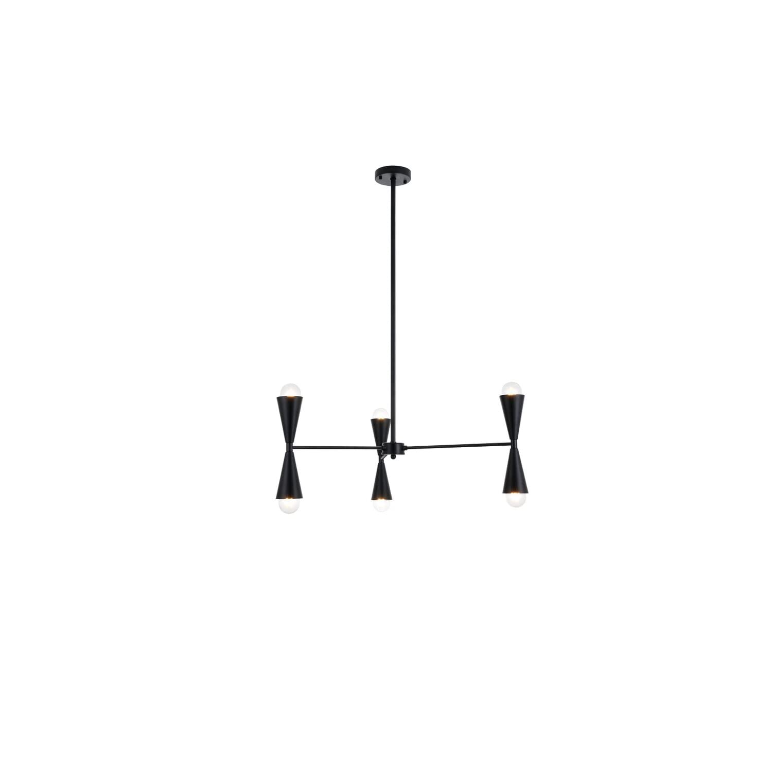 Cade 34 inch pendant in black