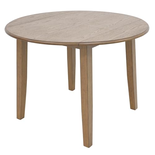 CONRAD-ROUND DINING TABLE-WALNUT