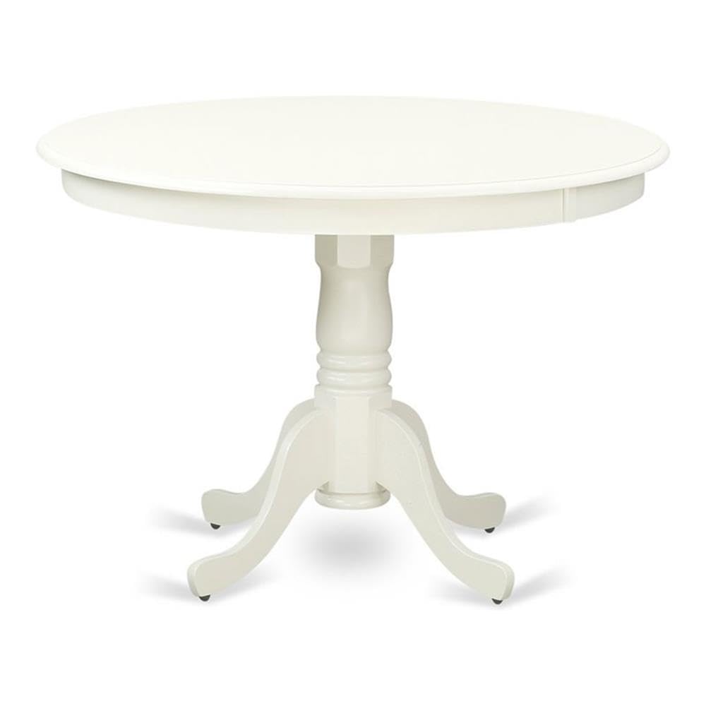 Hartland  Table  42  diameter  Round    Table  -Linen  White  Finish