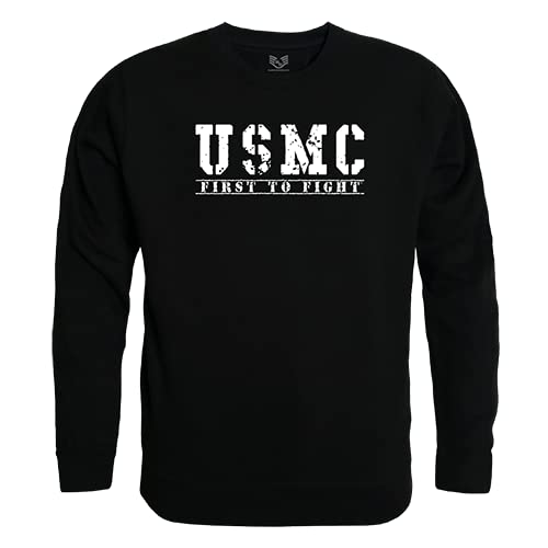Graphic Crewneck, First 2, Black, XL