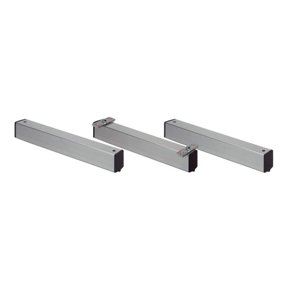 Three skates for Floor Track Systems, (1) with frift resister, includes (1) wing kit, aluminum, NSF approved