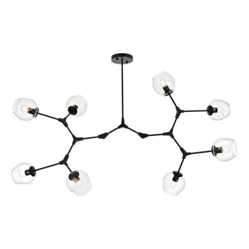 Elegant Lighting Cavoli 61 Inch Chandelier In Black