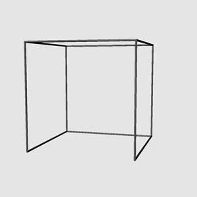 Cimarron 20x10x10 Golf Frame Corner Kit