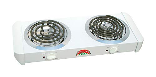 Dominion D47165 Double Coil Burner, 1500-Watt, Black