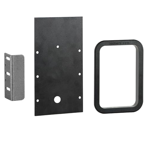 Designer Wood Locker Replacement Lock Conversion Kit - for Electronic Locks (Lock not included)