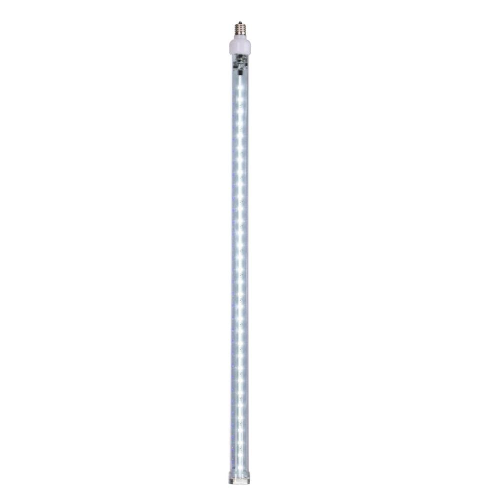 Casafoyer 24” Pure White C9 Snow Fall LED Tube Lights - 5 Pack ( Pack of 2 )