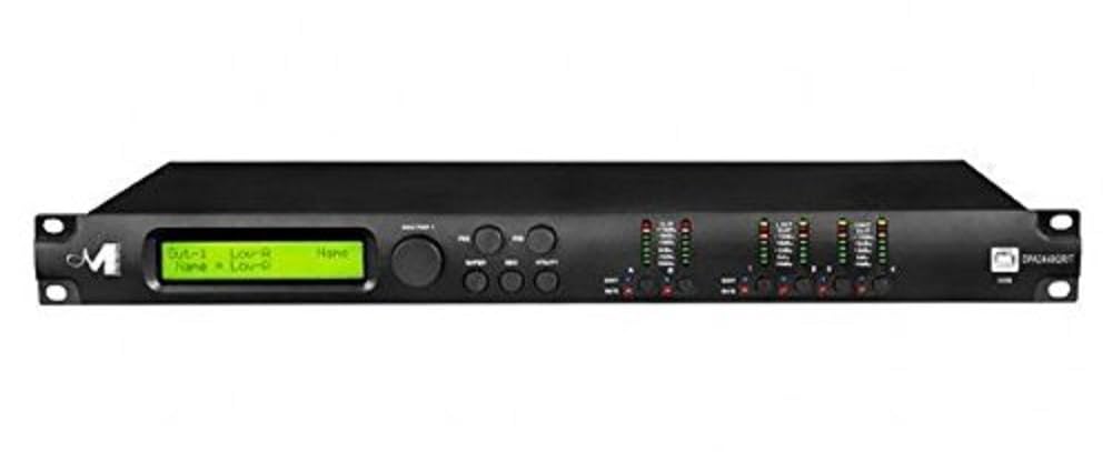 2 XLR Inputs - 4 XLR Outputs Computer Controlled Speaker Management System & Matrix Mixer RJ45 and USB