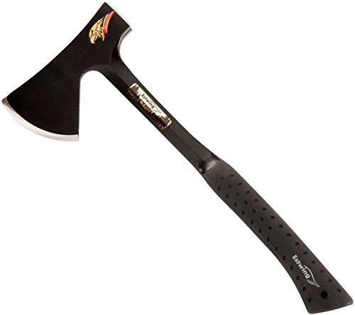 Estwing Special Edition Campers Axe - 16 Hatchet With Forged Steel Construction & Shock Reduction Grip - E44Ase, Black-Special