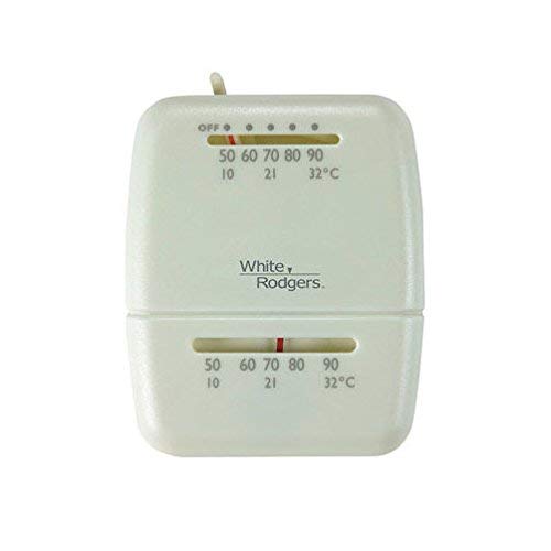 White Rodgers Thermostat Heat Only 24 V 12 A 50 To 90 Deg F