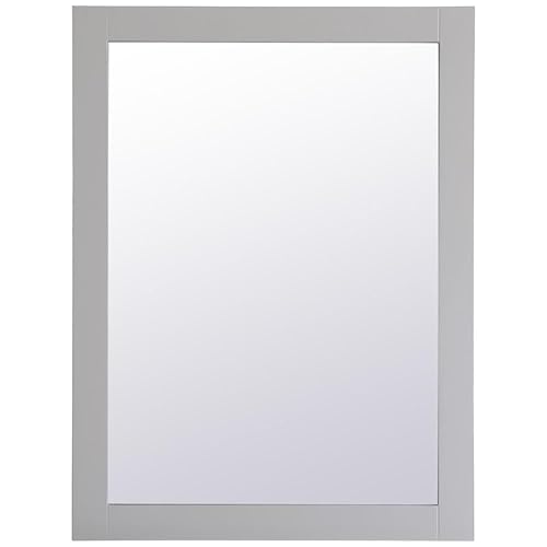 Aqua rectangle vanity mirror 27 inch in Grey