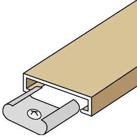 Trim Kit - for Up to 3 Columns of Americana Mailboxes - Tan
