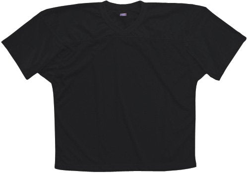FOOTBALL JERSEY-ADULT-SM-BLACK