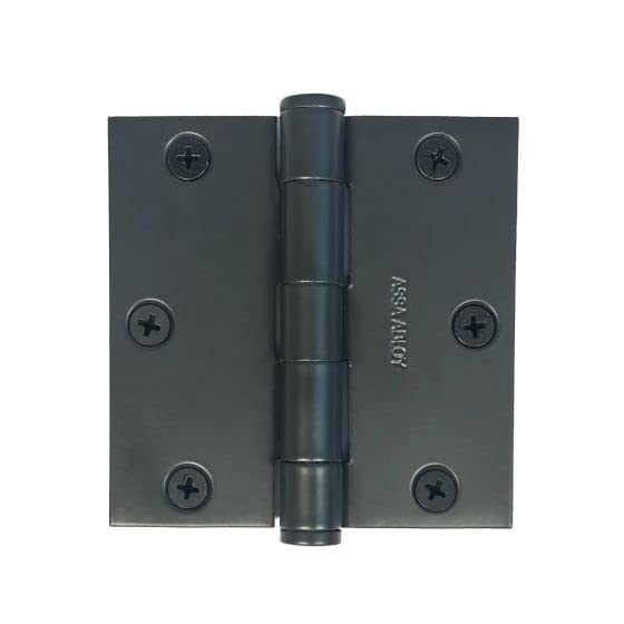 3 12 Forged Iron Hinge With Button Tips