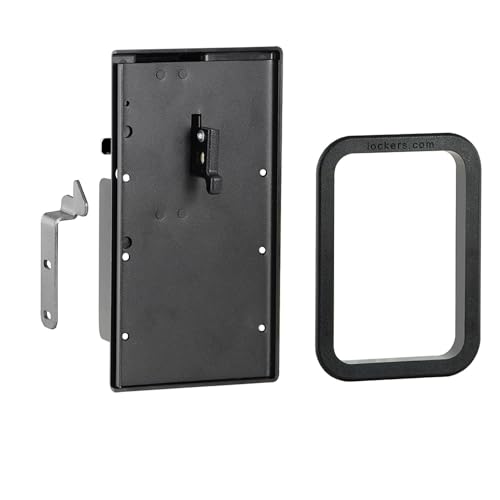 Designer Wood Locker Replacement Lock Conversion Kit - for Standard Lift Up Hasp