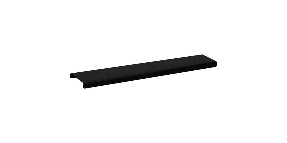 Spreader - 3 Wide - for Roadside Mailbox and Mail Chest - Black