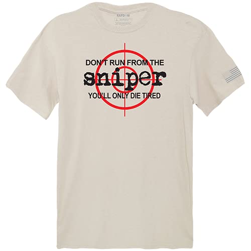 Tactical Graphic T, Sniper, Sand, 2X