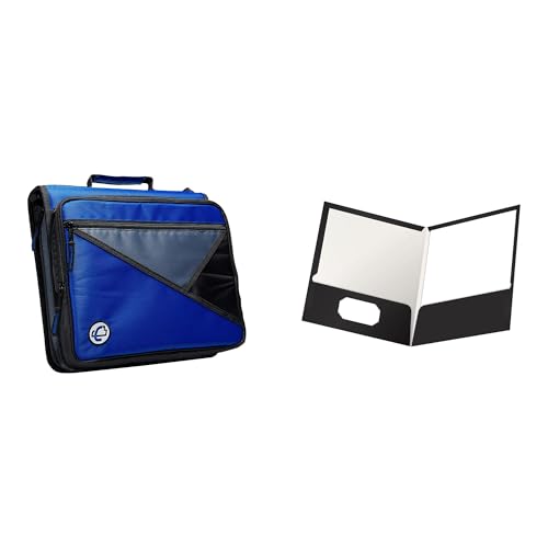 Casafoyer Universal Laptop Zipper Binder & Laminated Pocket Folder Combo Kit for Organized Professionals